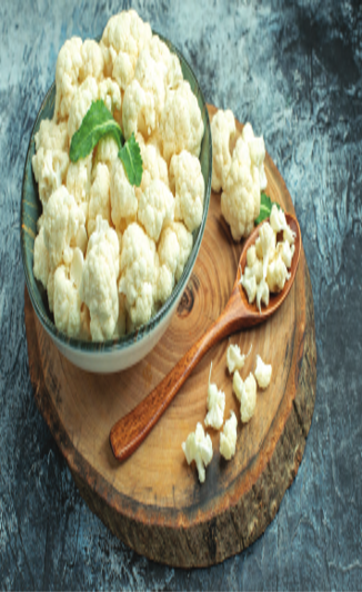Cauliflower prepared for export