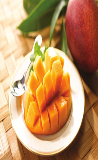 Mango -Slices prepared for export