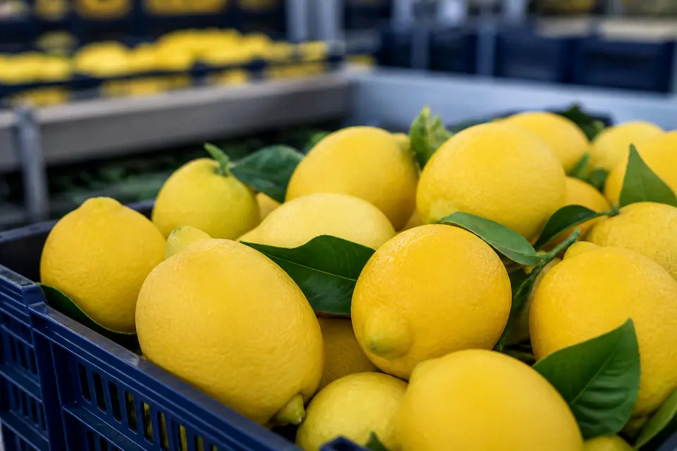 Adalia Lemons prepared for export